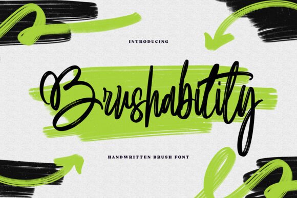 Discover Brushability: A Handwritten Font with Creative Flow
