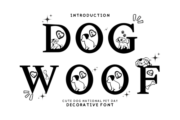 Discover Dog Woof: A Playful Font for Creative Projects