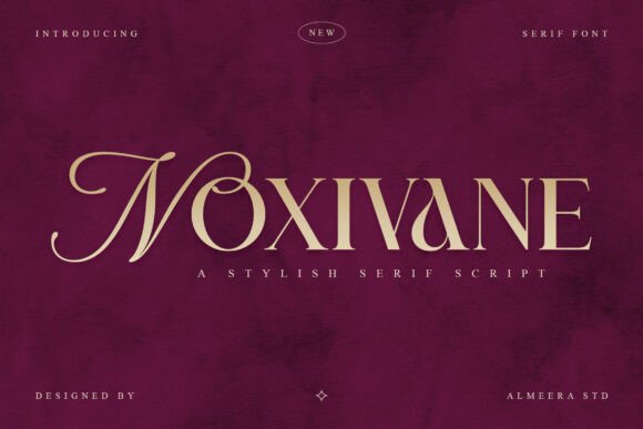 Noxivane: Where Serif Precision Meets Script Grace