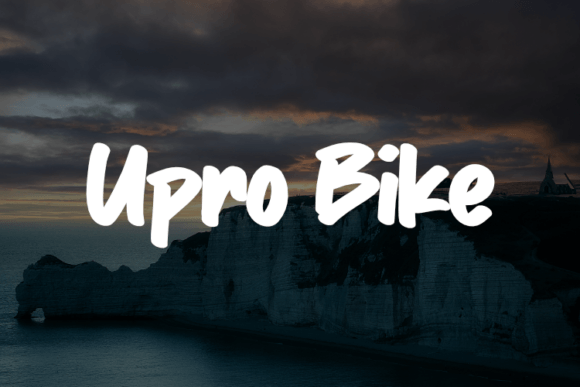 Upro Bike: A Versatile Typeface for Modern Design